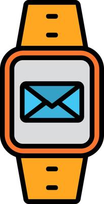 Message Line Filled Icon