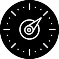 Timer Glyph Icon vector