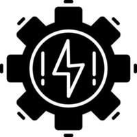 Electrical Glyph Icon vector