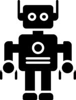 Robot Glyph Icon vector