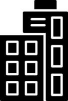 Building Glyph Icon vector