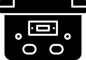 Box Glyph Icon vector