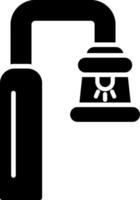 Street Light Glyph Icon vector