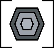 Bracket Line Filled Icon vector