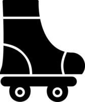 Roller Skate Glyph Icon vector
