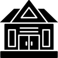 House Glyph Icon vector