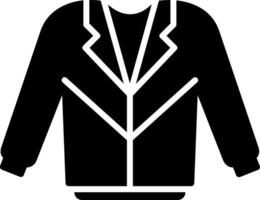 Coat Glyph Icon vector