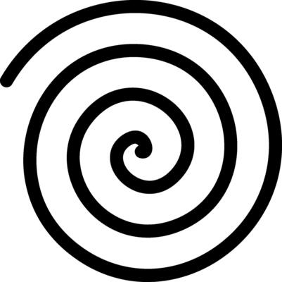 Spin Drum Glyph Icon