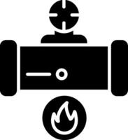 Gas Glyph Icon vector