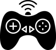 Controller Glyph Icon vector