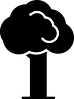 Tree Glyph Icon vector