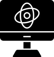 Computer Science Glyph Icon vector