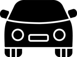 Car Glyph Icon vector