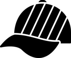 Hat Glyph Icon vector