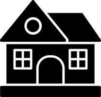 House Glyph Icon vector
