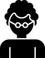 Scientist Glyph Icon vector