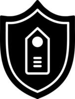 Brand Protection Glyph Icon vector