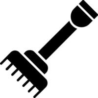 Hay Forks Glyph Icon vector