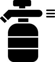 Sprayer Glyph Icon vector