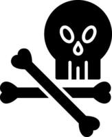 Danger Glyph Icon vector