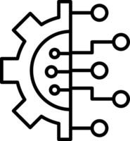 Technology Line Icon vector