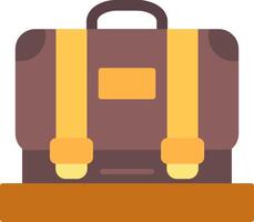 Suitcase Flat Icon vector