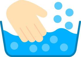 Laundry Flat Icon vector