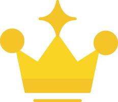 Crown Flat Icon vector