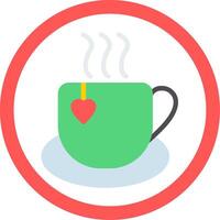 Mug Flat Icon vector