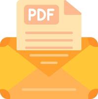 Email Flat Icon vector