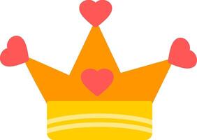 Crown Flat Icon vector