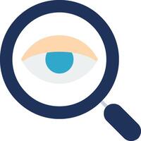 Eye Flat Icon vector