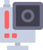 gopro plano icono vector