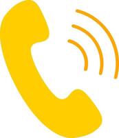 Phone Call Flat Icon vector