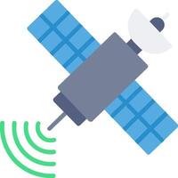 Satellite Flat Icon vector