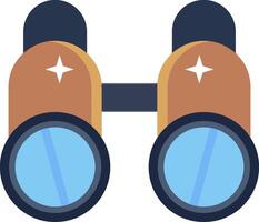 Binoculars Flat Icon vector