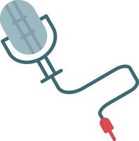 Microphone Flat Icon vector