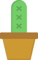 Cactus Flat Icon vector