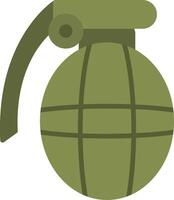 Grenade Flat Icon vector