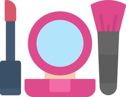 Make Up Flat Icon vector