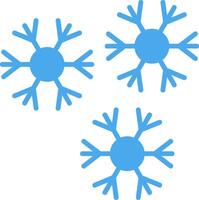 Snowflakes Flat Icon vector