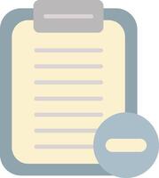 Notepad Flat Icon vector