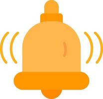 School Bell Flat Icon vector