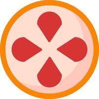 Grapefruit Flat Icon vector