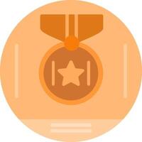 Medal Award Flat Icon vector