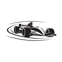 Formula 1 car Black and White Stock Design and Images vector