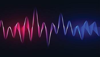 wavy style audio tune equalizer background for music concert vector