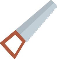 Hand Saw Flat Icon vector