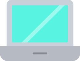 Laptop Flat Icon vector