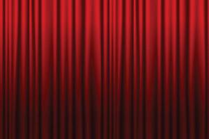 fabric curtain backdrop for your event show or performance vector